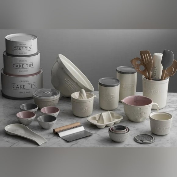 MASON CASH Innovative Kitchen Set of 4 10 cm Mini Bowls in Off-White - Picture 3 of 3